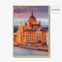 Budapest Fine Art Photo Print, Hungary Wall Art, Hungarian Parliament Poster
