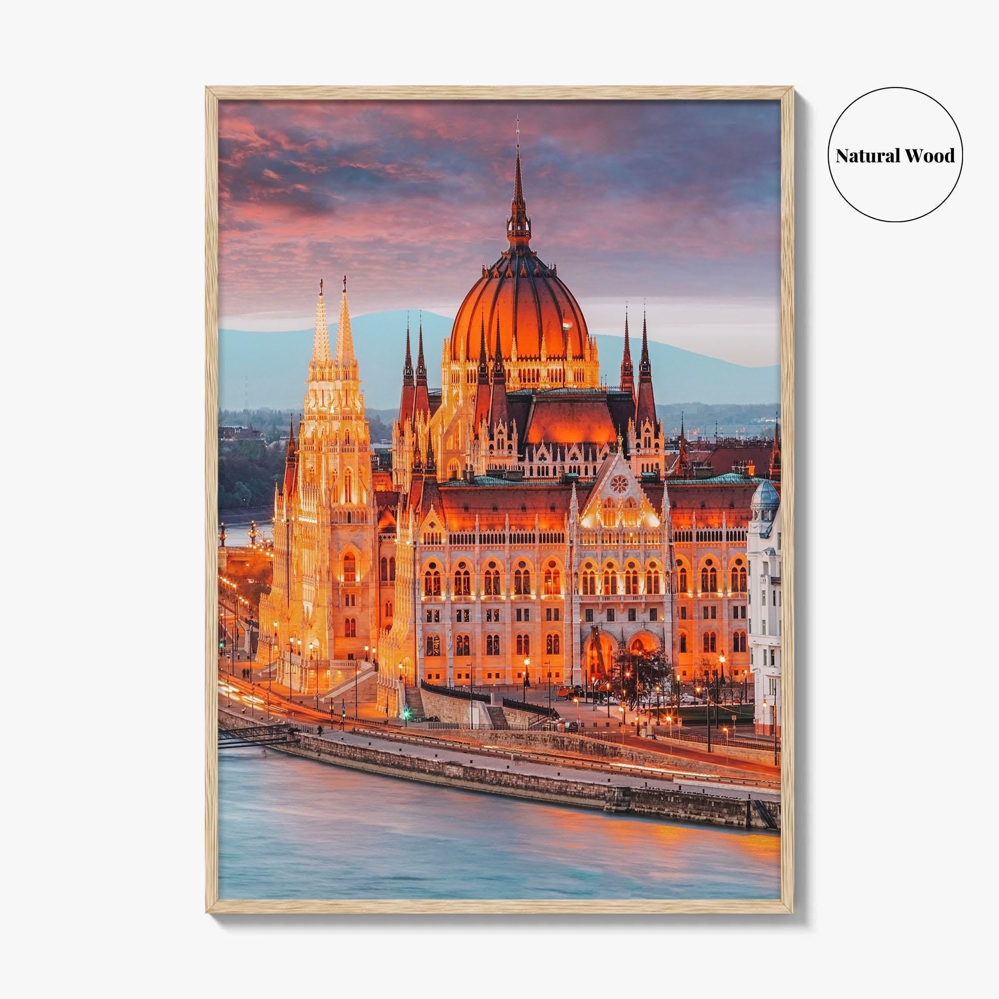 Budapest Fine Art Photo Print, Hungary Wall Art, Hungarian Parliament Poster