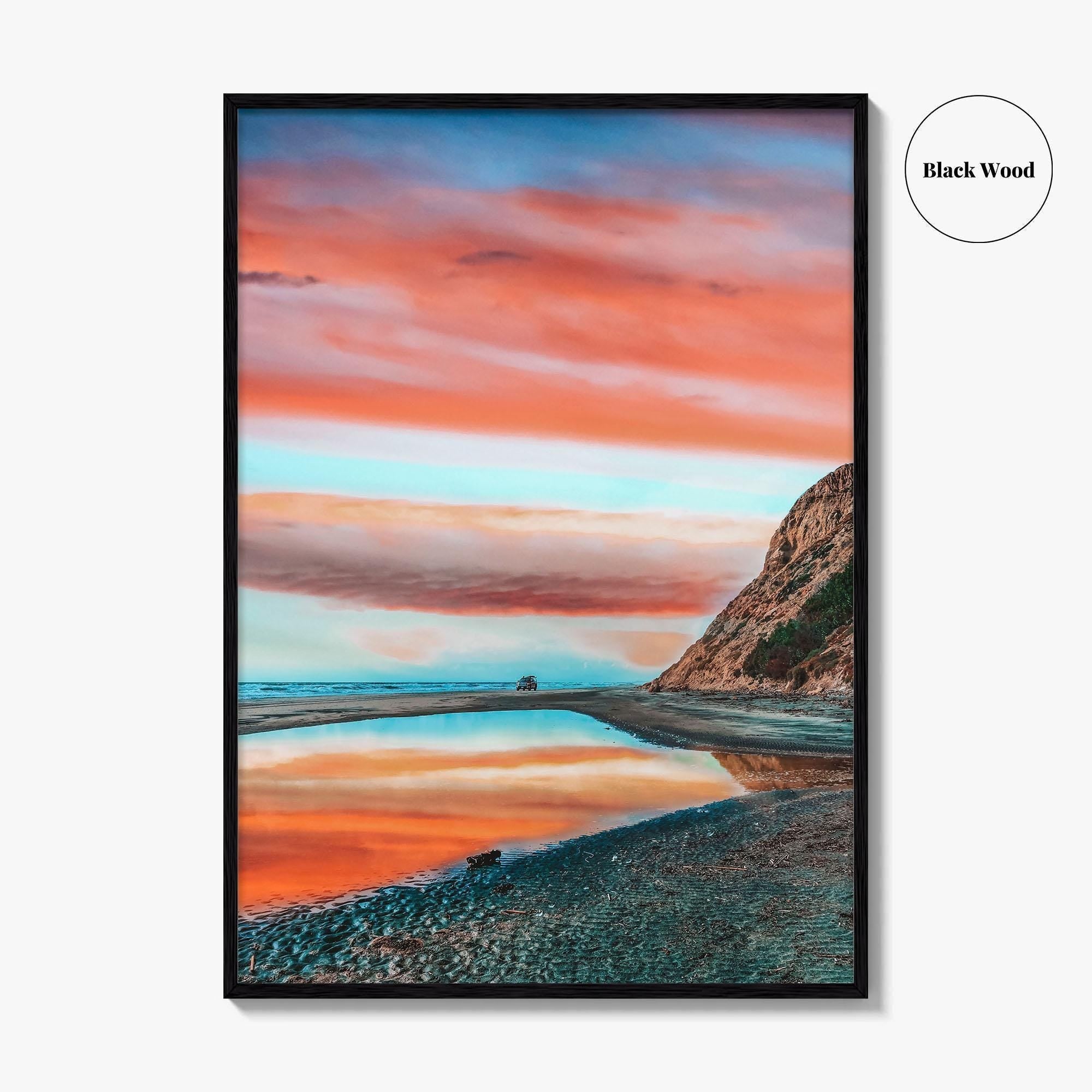 La Jolla Fine Art Photo Print, Torrey Pines Beach, San Diego, California Poster