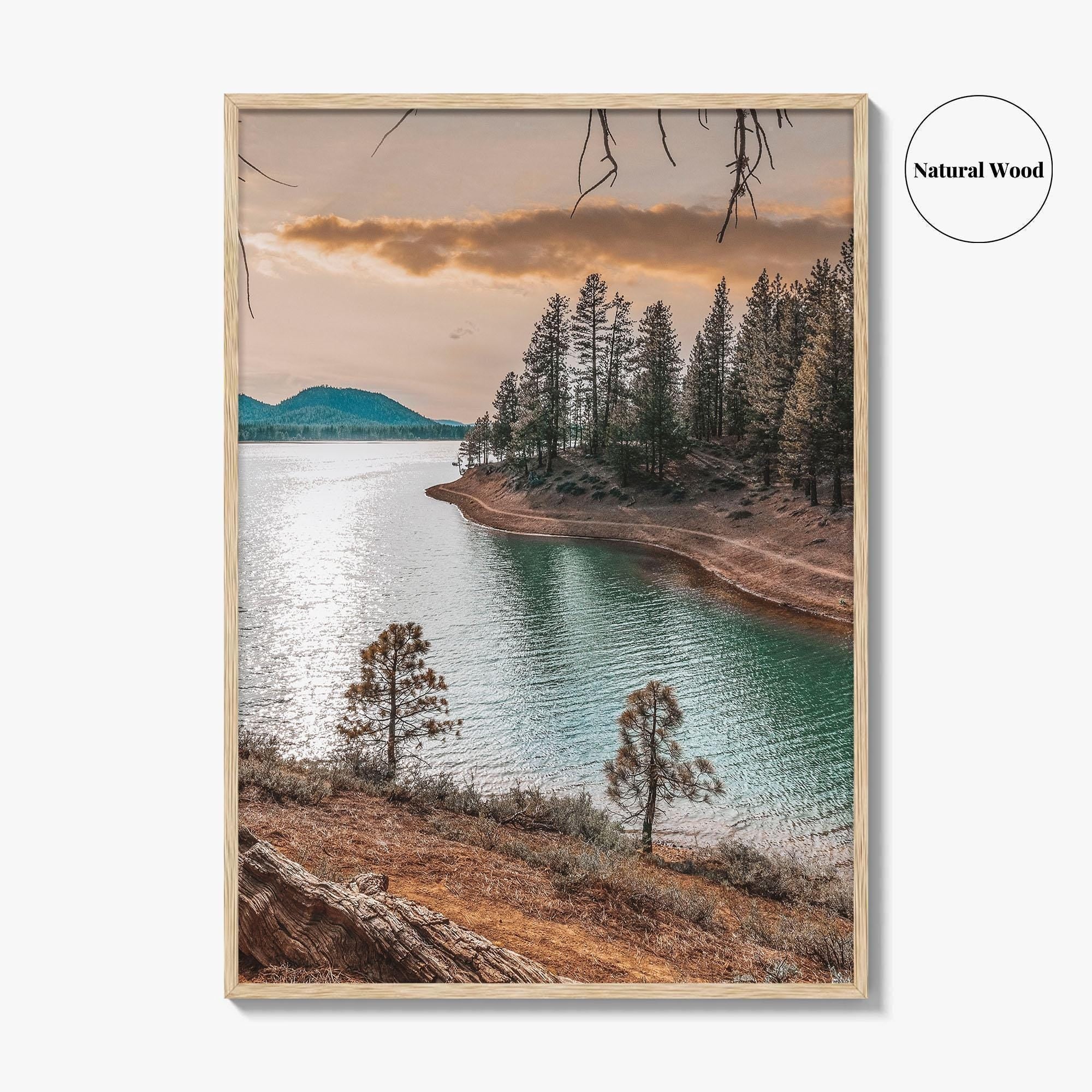 Lake Davis Fine Art Photo Print, Portola California, Sierra Nevada Wall Poster