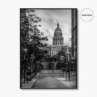 Denver Black and White Fine Art Photo Print, 16th Street Colorado Poster