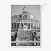 Botanisk Have Black and White Fine Art Photo Print, Copenhagen Botanical Garden Denmark Poster