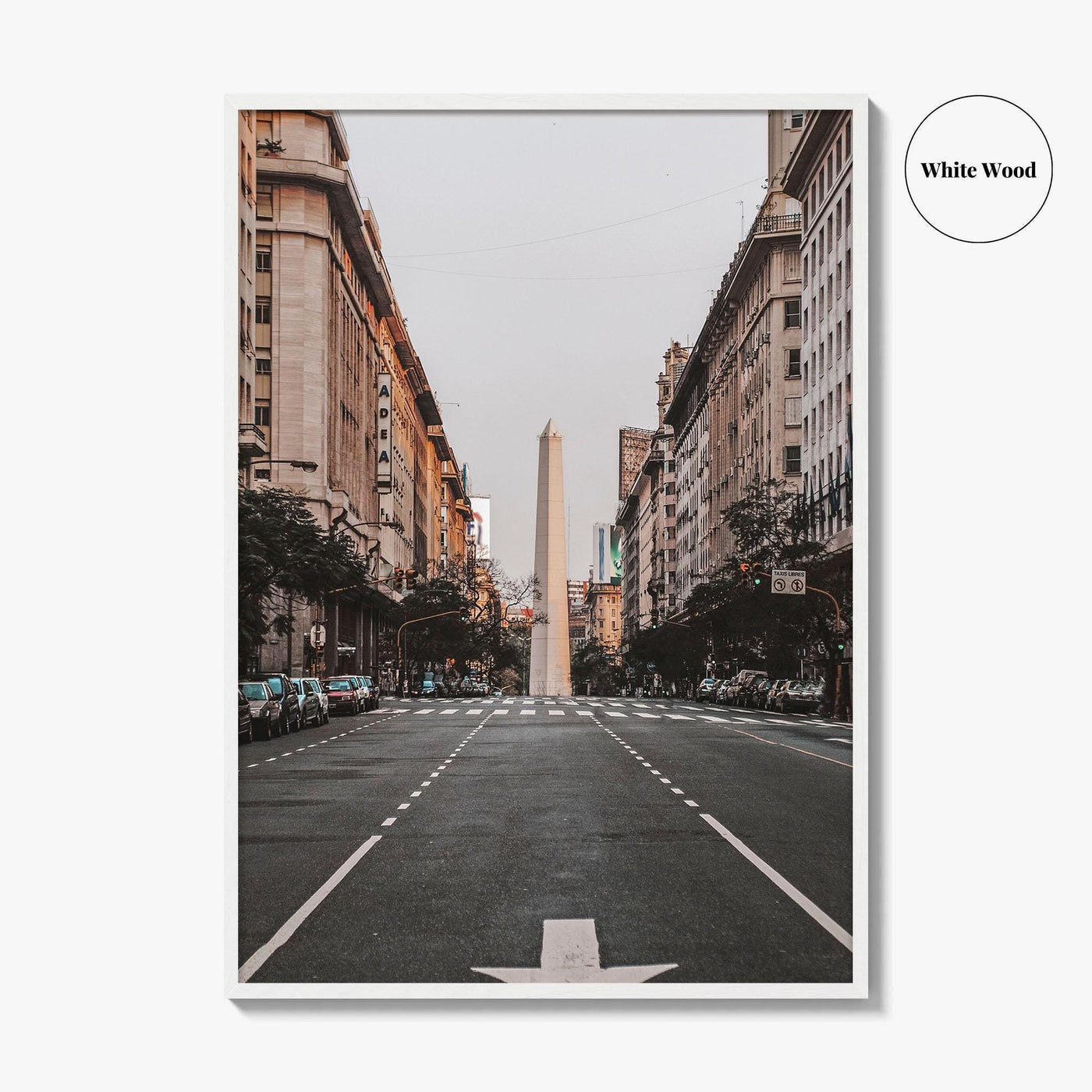 Buenos Aires Fine Art Photo Print, Obelisk Obelisco, Argentina Wall Decor Poster