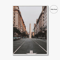 Buenos Aires Fine Art Photo Print, Obelisk Obelisco, Argentina Wall Decor Poster