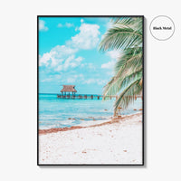 Cozumel Fine Art Photo Print, Mexico Island Beach Wall Decor Poster, Riviera Maya