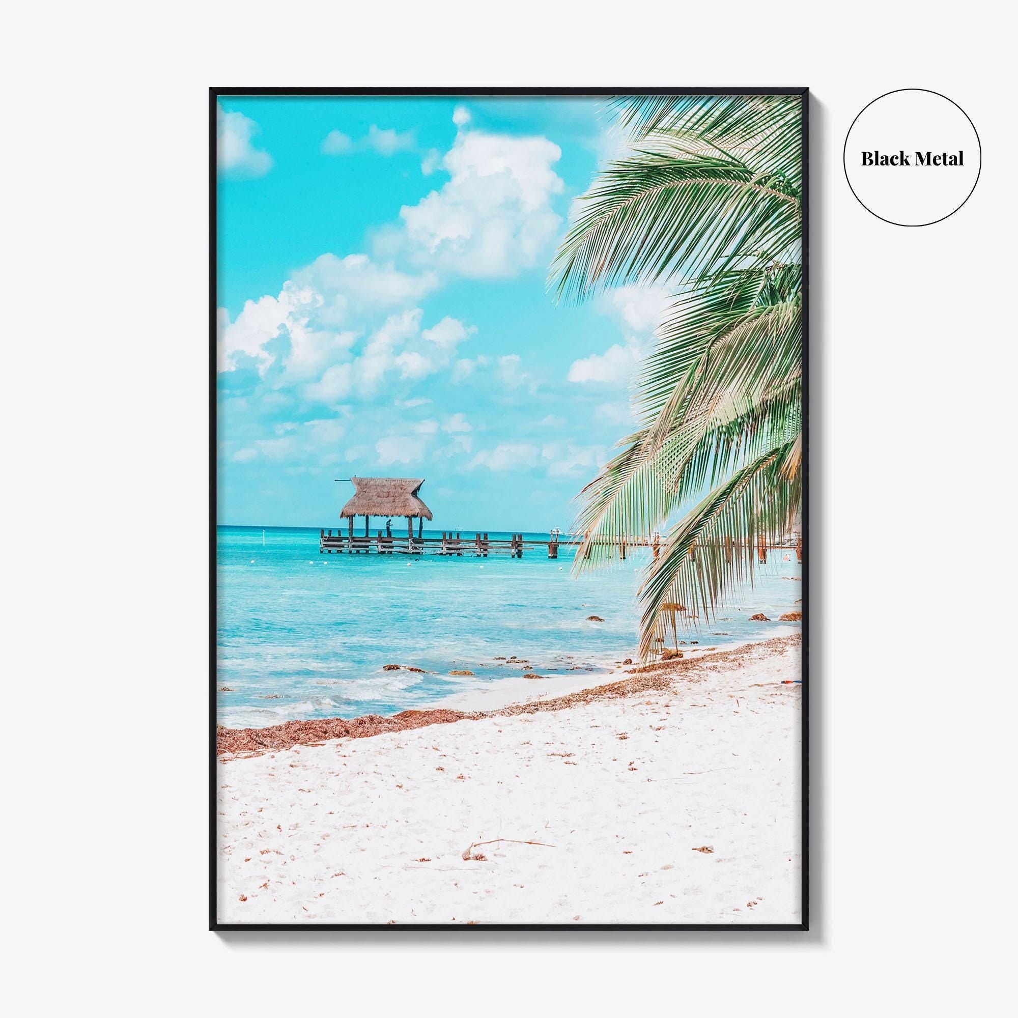 Cozumel Fine Art Photo Print, Mexico Island Beach Wall Decor Poster, Riviera Maya