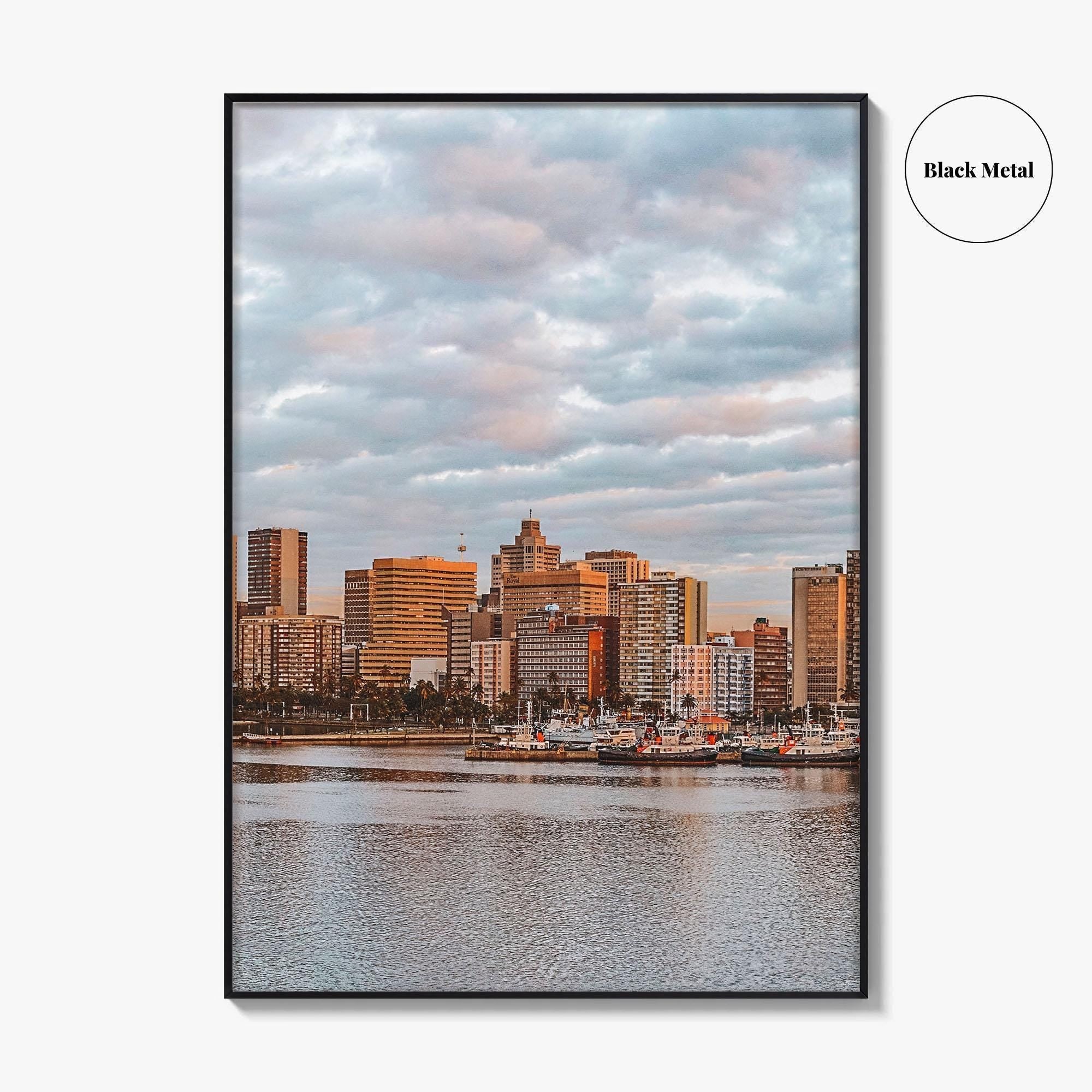 Durban Fine Art Photo Print, Seaport Harbour View, KwaZulu-Natal South Africa Poster