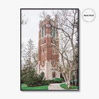 East Lansing Michigan Fine Art Photo Print, Beaumont Tower, Michigan State University, Poster