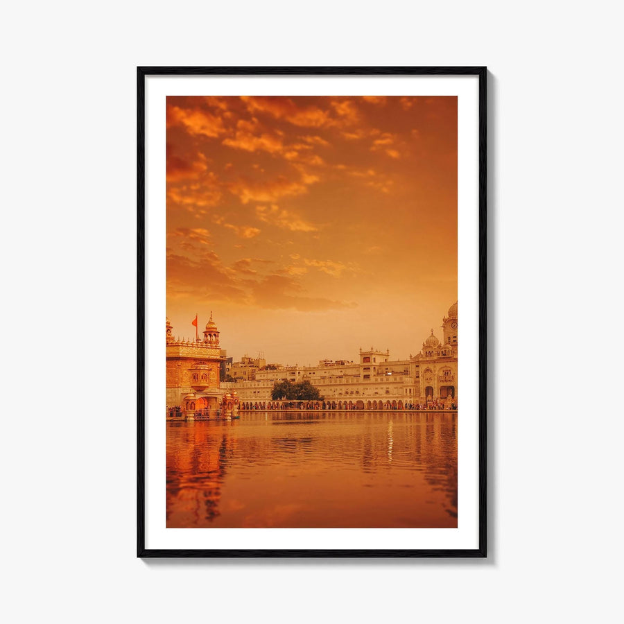Golden Temple Amritsar Fine Art Photo Print, Harmandir Sahib, Punjab India Poster