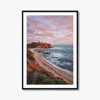 Half Moon Bay Fine Art Photo Print, Mavericks Beach, California Wall Decor Poster