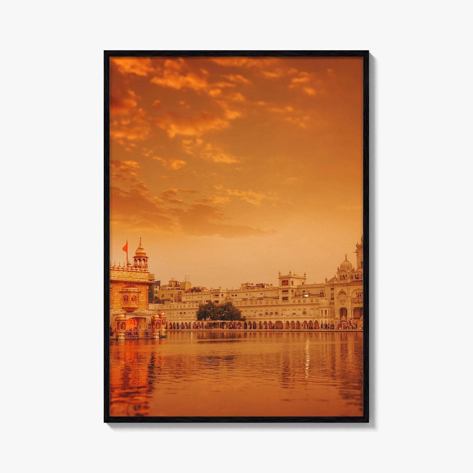 Golden Temple Amritsar Fine Art Photo Print, Harmandir Sahib, Punjab India Poster