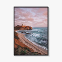 Half Moon Bay Fine Art Photo Print, Mavericks Beach, California Wall Decor Poster