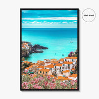 Camara de Lobos Fine Art Photo Print, Madeira, Portugal, Panoramic Wall Decor Poster