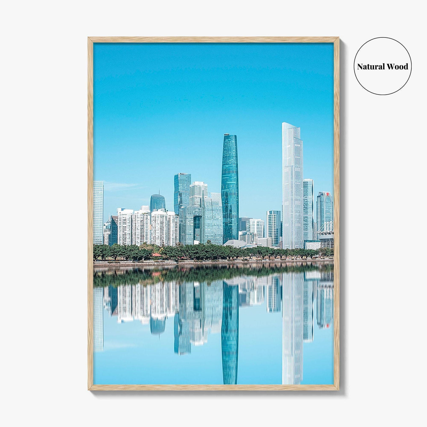 Guangzhou Fine Art Photo Print, China City Architecture, Guangdong, Canton Wall Decor Poster