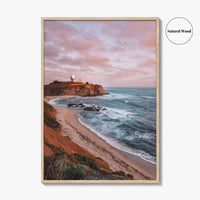 Half Moon Bay Fine Art Photo Print, Mavericks Beach, California Wall Decor Poster