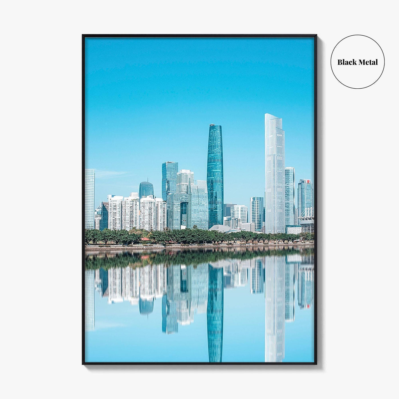 Guangzhou Fine Art Photo Print, China City Architecture, Guangdong, Canton Wall Decor Poster
