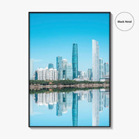 Guangzhou Fine Art Photo Print, China City Architecture, Guangdong, Canton Wall Decor Poster
