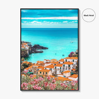 Camara de Lobos Fine Art Photo Print, Madeira, Portugal, Panoramic Wall Decor Poster