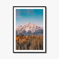 Grand Teton National Park Fine Art Photo Print, Jackson Hole Wyoming USA Poster