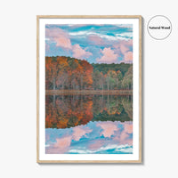 Deep Lake Fine Art Photo Print, Yankee Springs State Park, Michigan, Landscape Poster