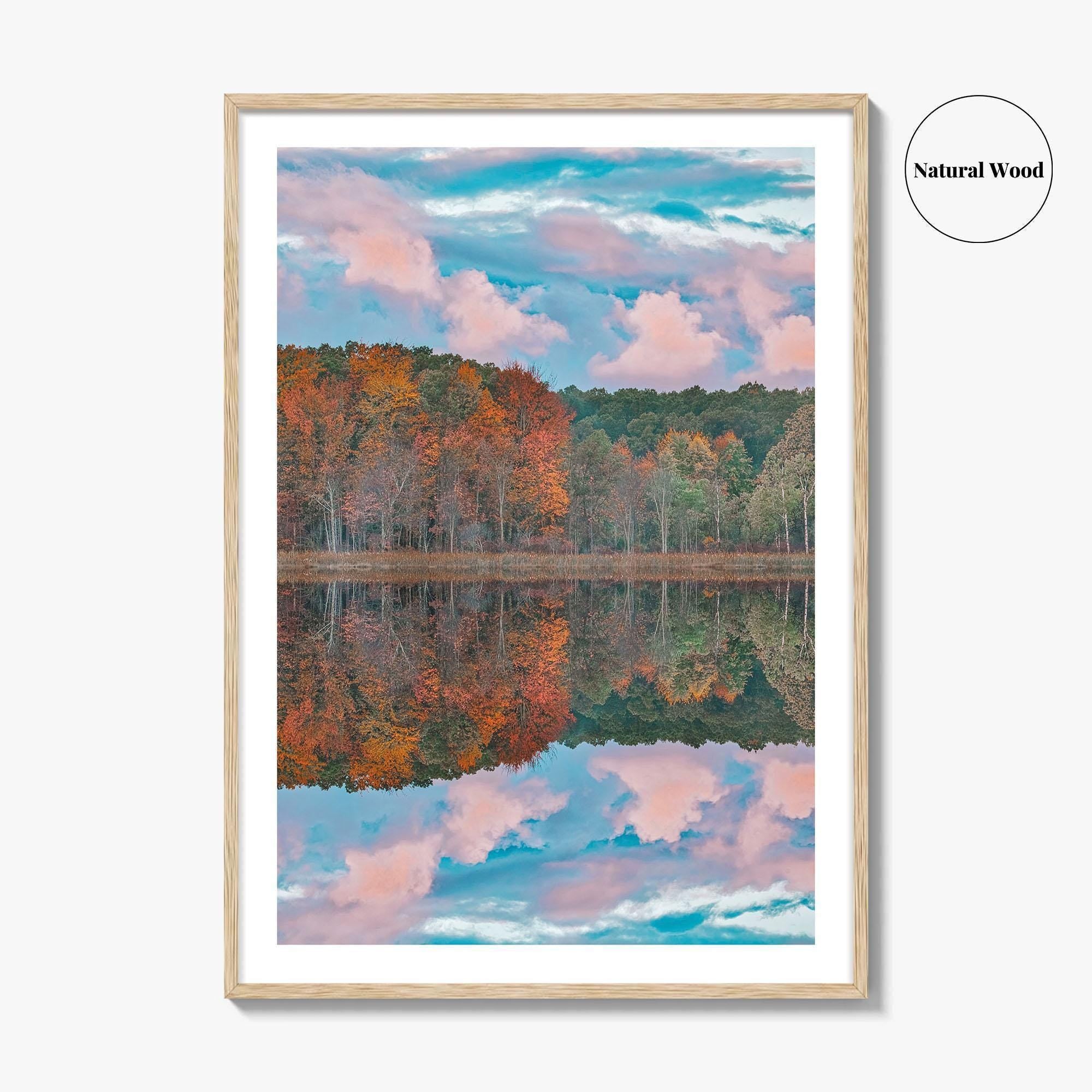 Deep Lake Fine Art Photo Print, Yankee Springs State Park, Michigan, Landscape Poster