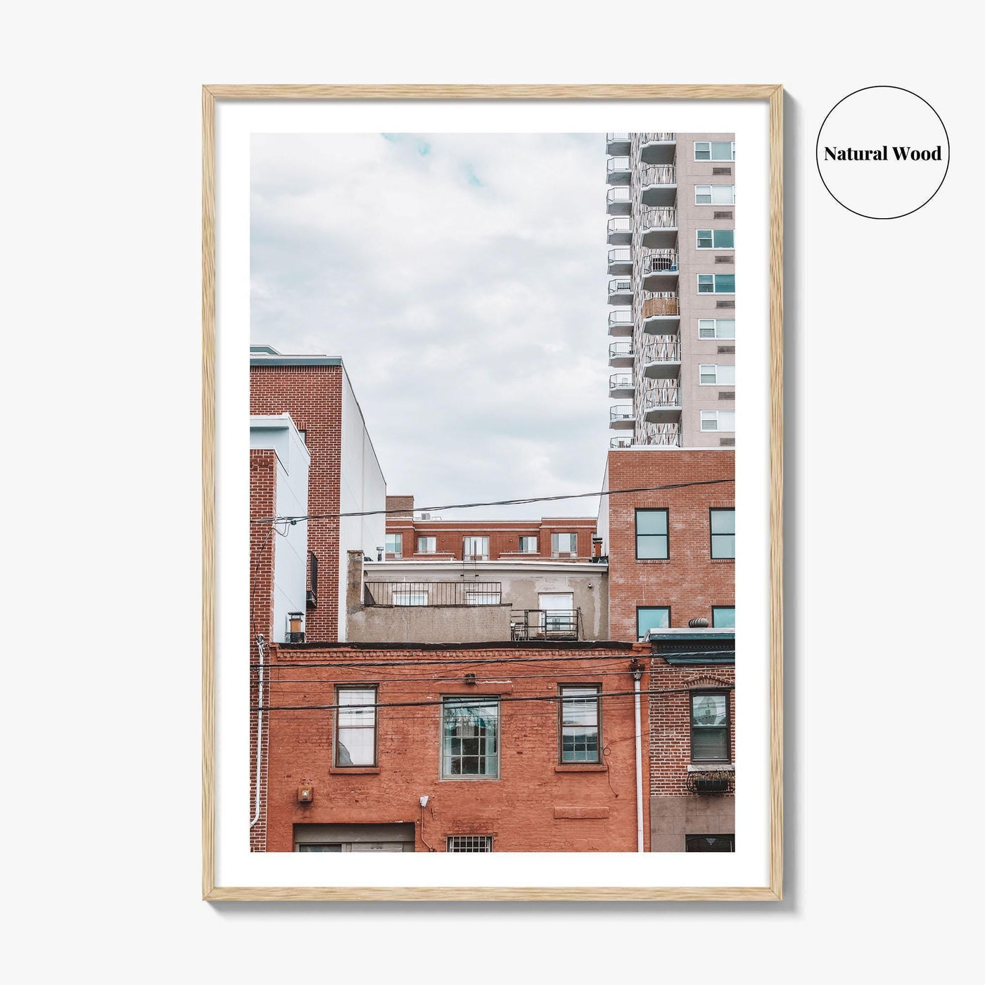 Hoboken Skyline Fine Art Photo Print, Wall Art, New Jersey USA Poster