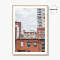 Hoboken Skyline Fine Art Photo Print, Wall Art, New Jersey USA Poster