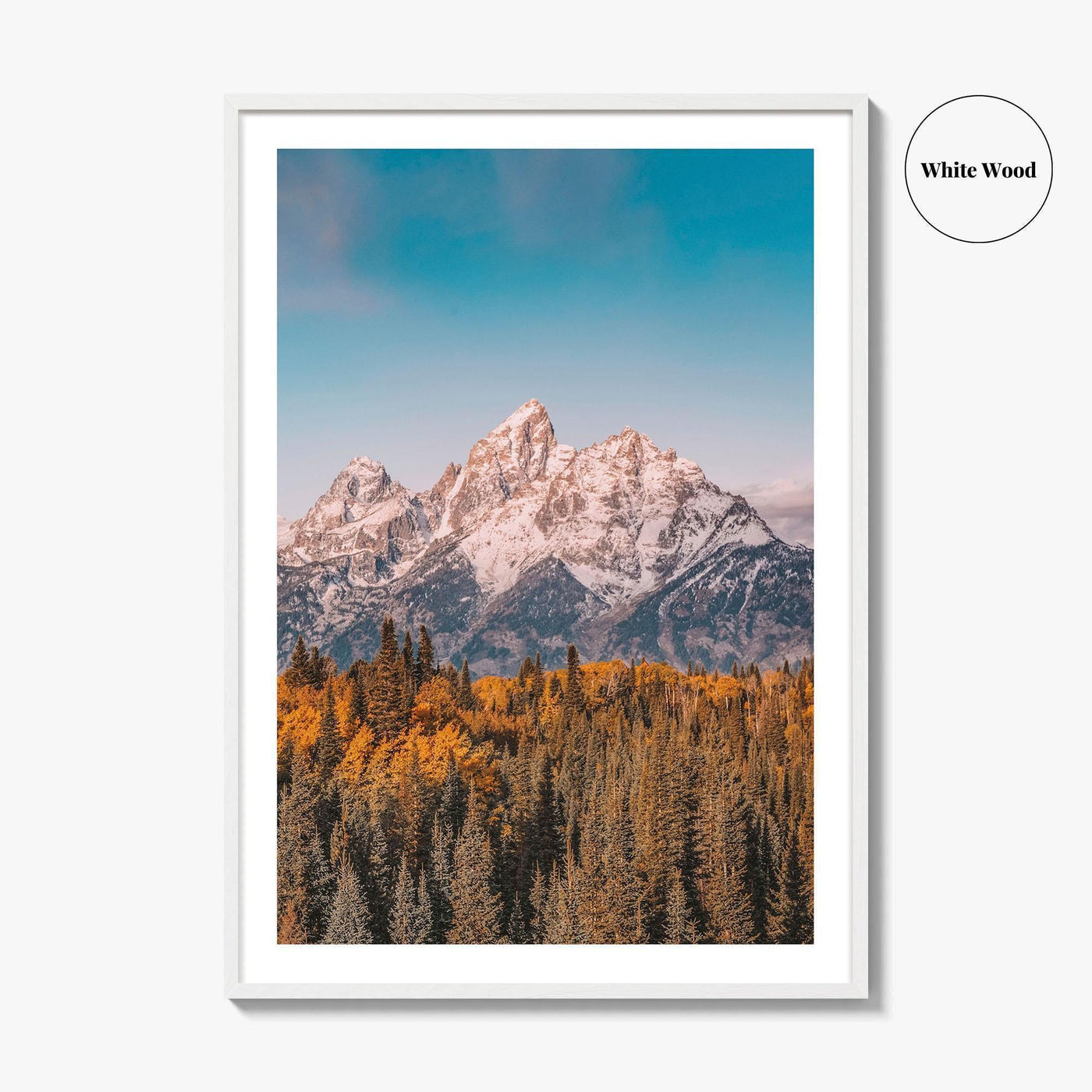 Grand Teton National Park Fine Art Photo Print, Jackson Hole Wyoming USA Poster