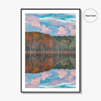Deep Lake Fine Art Photo Print, Yankee Springs State Park, Michigan, Landscape Poster