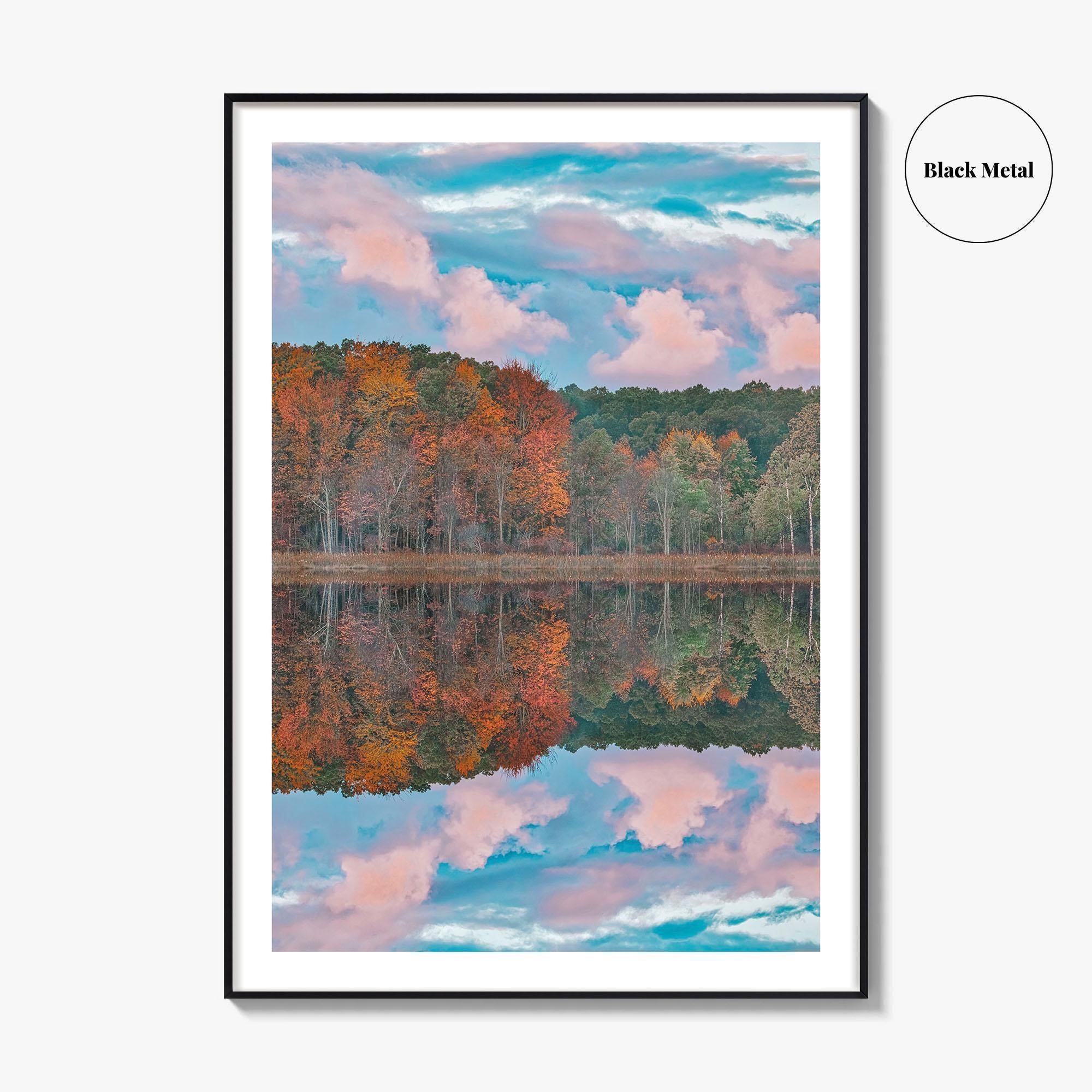 Deep Lake Fine Art Photo Print, Yankee Springs State Park, Michigan, Landscape Poster