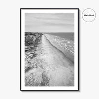 Jekyll Island Black and White Fine Art Photo Print, Georgia Coastal Poster
