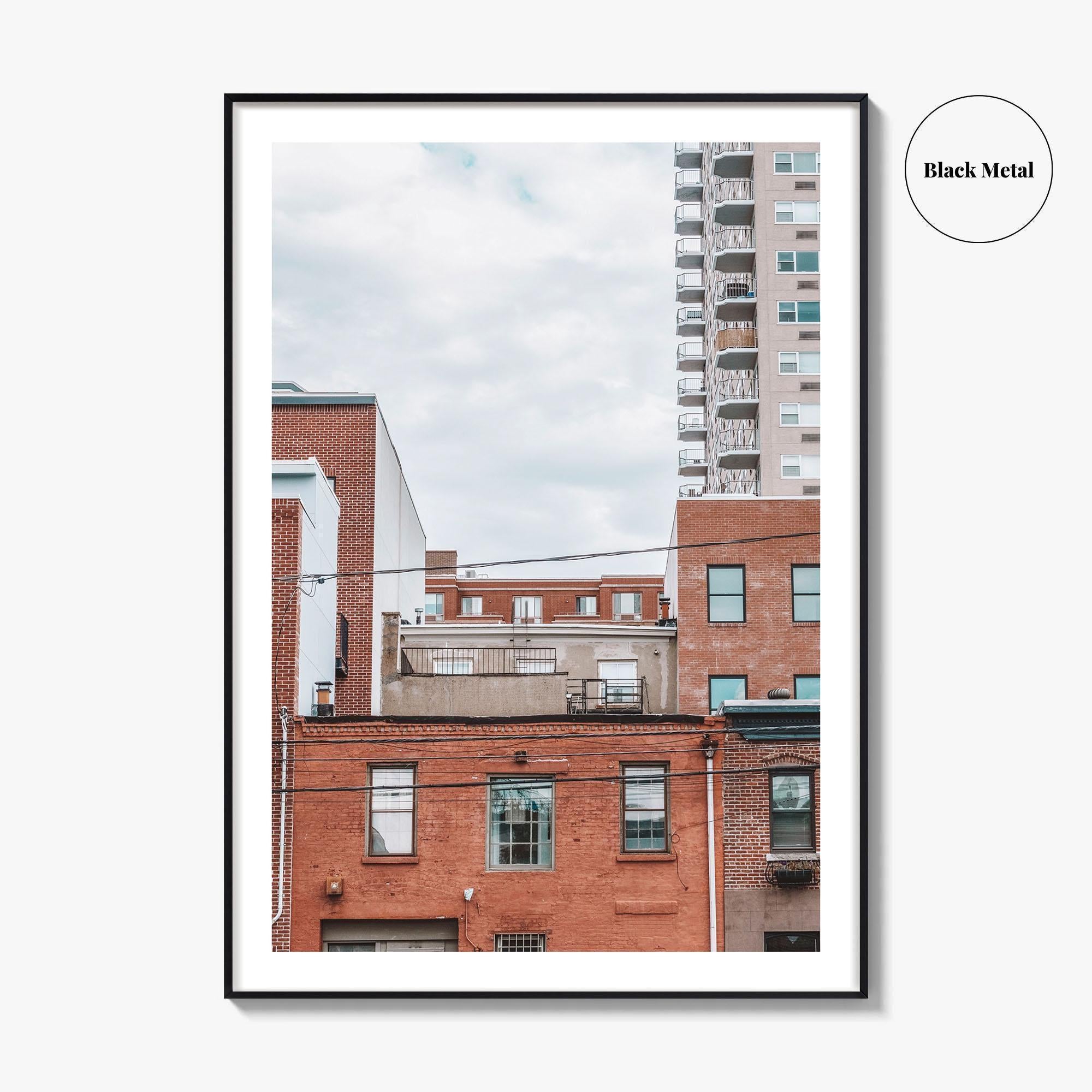 Hoboken Skyline Fine Art Photo Print, Wall Art, New Jersey USA Poster