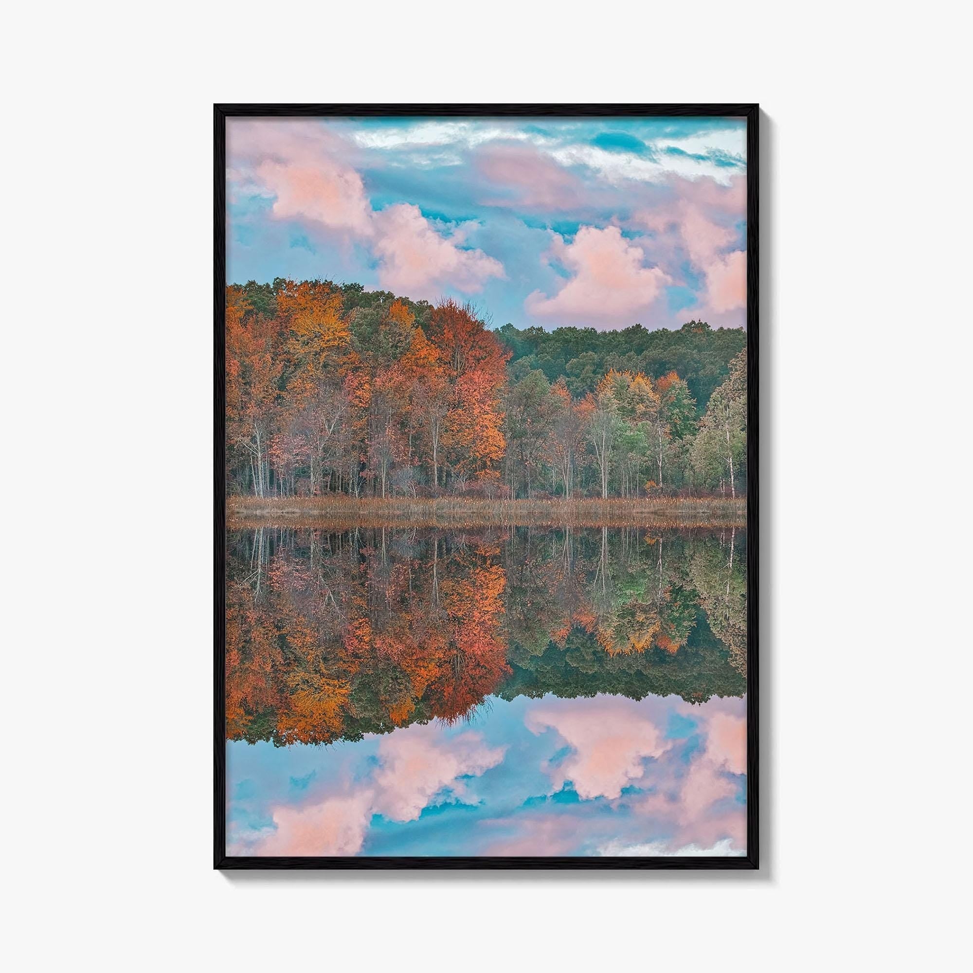 Deep Lake Fine Art Photo Print, Yankee Springs State Park, Michigan, Landscape Poster