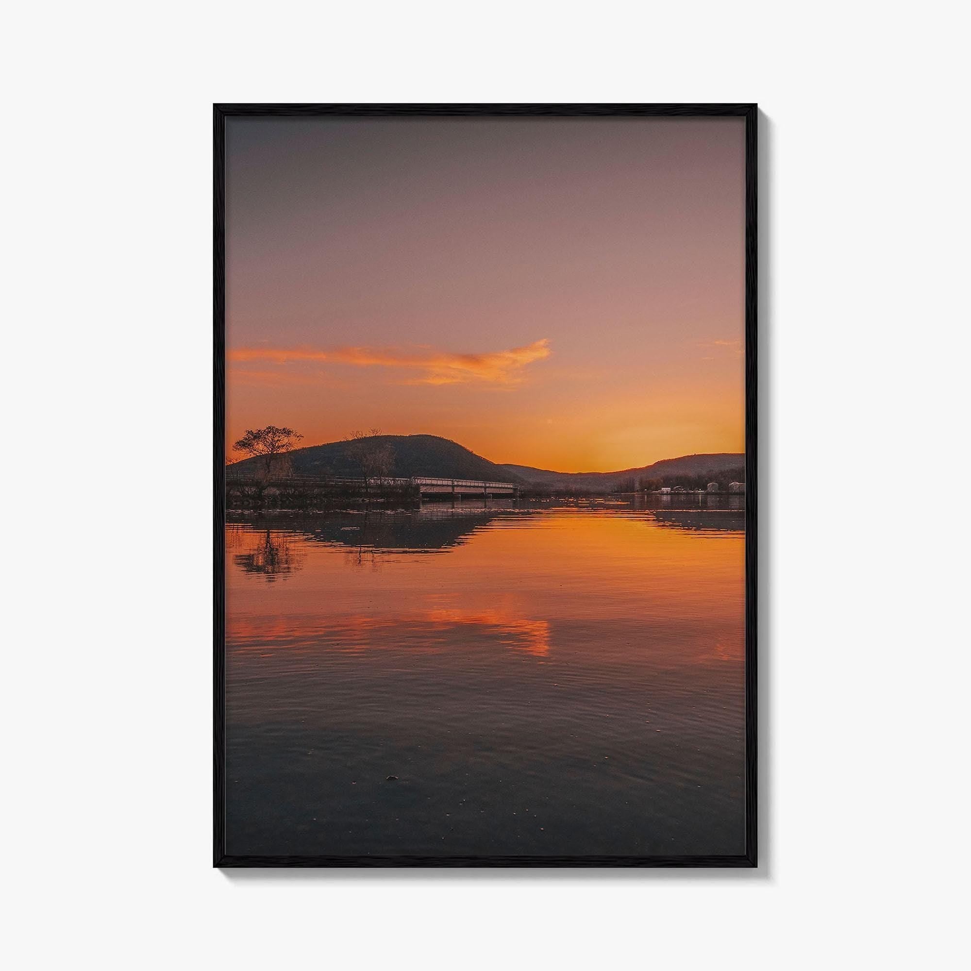 Hudson Valley Fine Art Photo Print, Peekskill, Annsville Creek, New York, USA, Poster