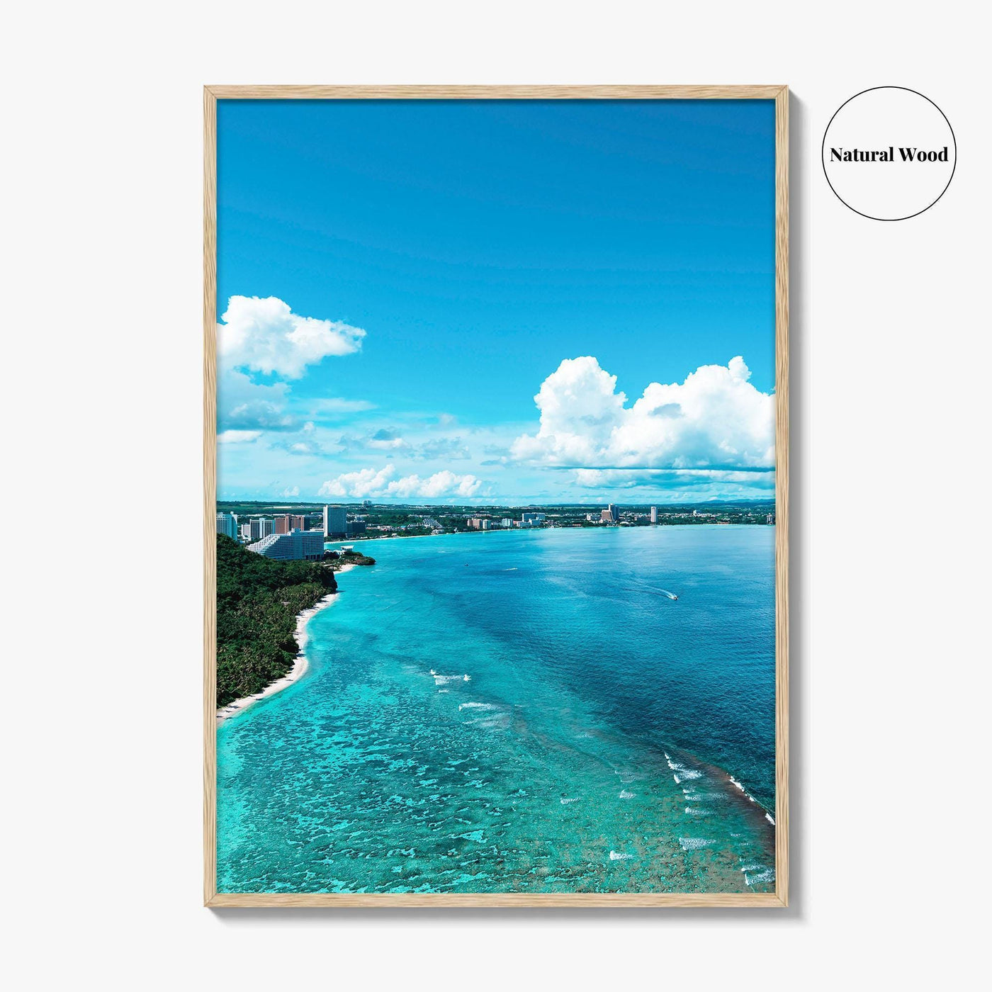 Guam Fine Art Photo Print, Two Lovers Point, Tumon Bay Tamuning, Wall Decor Poster