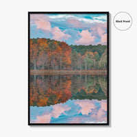 Deep Lake Fine Art Photo Print, Yankee Springs State Park, Michigan, Landscape Poster