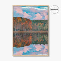 Deep Lake Fine Art Photo Print, Yankee Springs State Park, Michigan, Landscape Poster