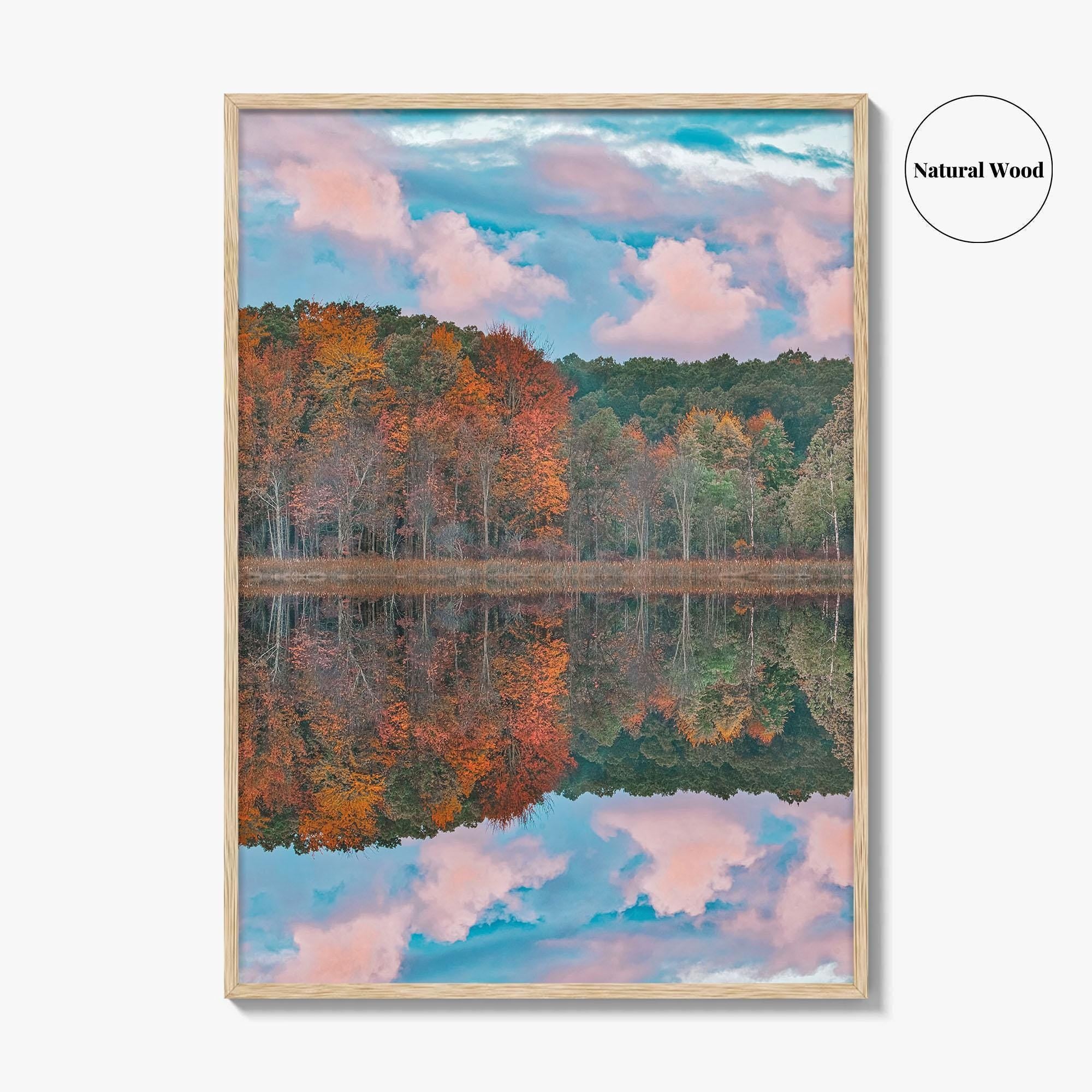 Deep Lake Fine Art Photo Print, Yankee Springs State Park, Michigan, Landscape Poster