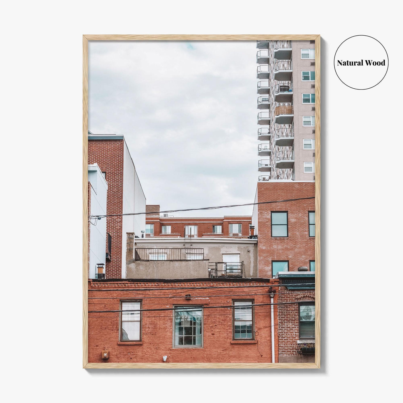 Hoboken Skyline Fine Art Photo Print, Wall Art, New Jersey USA Poster