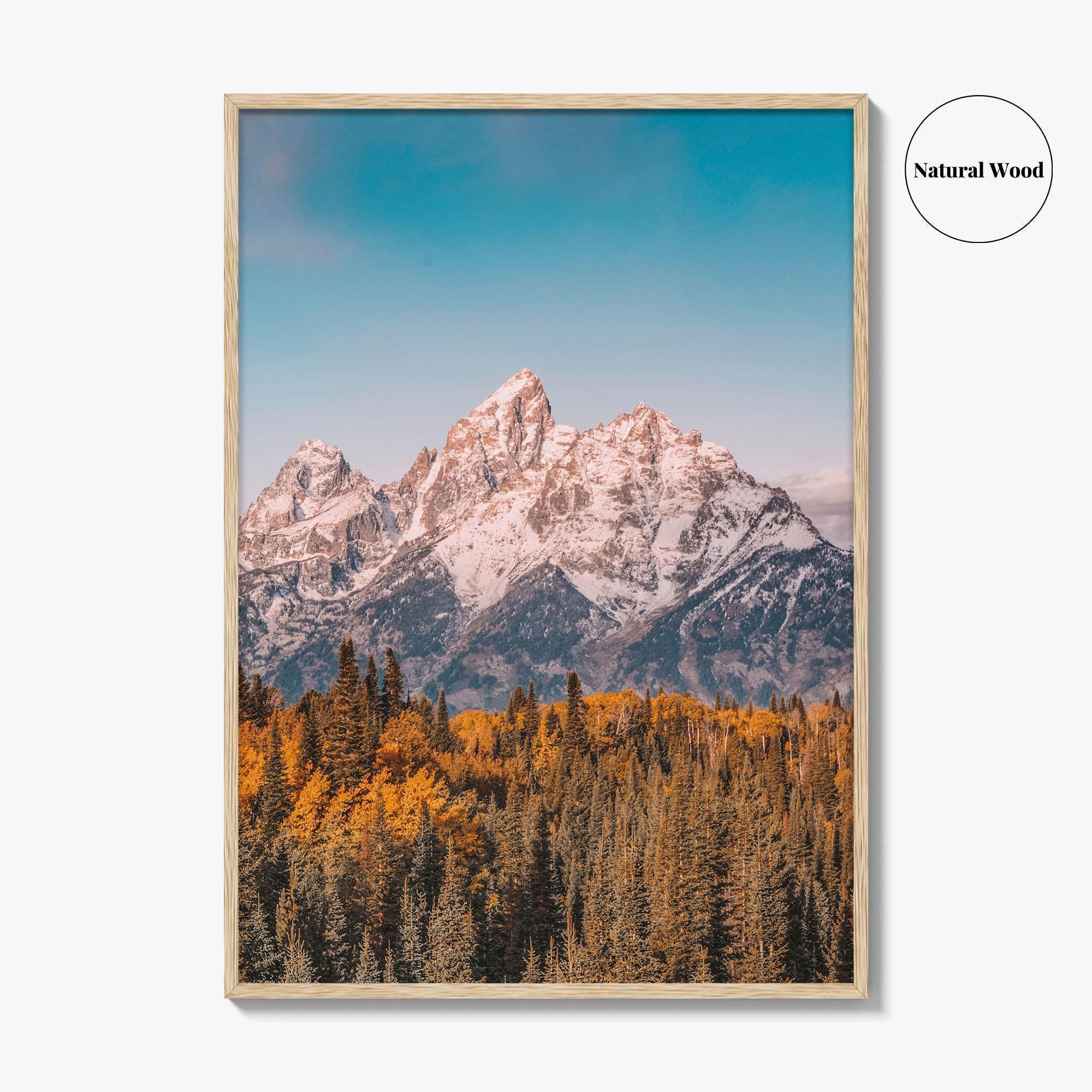 Grand Teton National Park Fine Art Photo Print, Jackson Hole Wyoming USA Poster