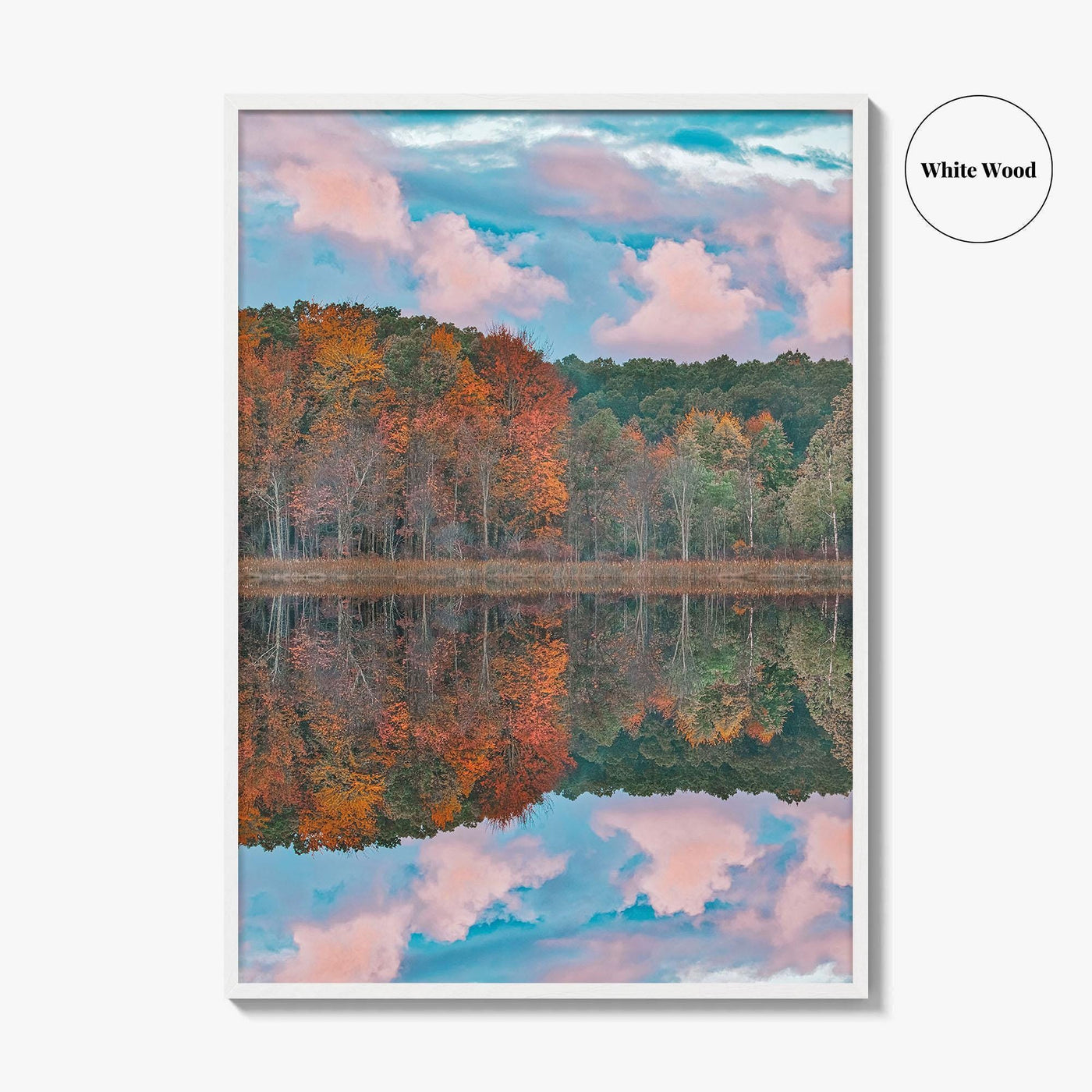 Deep Lake Fine Art Photo Print, Yankee Springs State Park, Michigan, Landscape Poster
