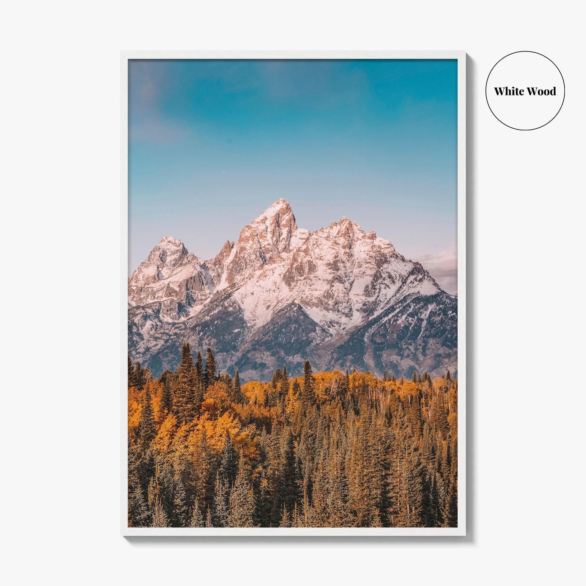 Grand Teton National Park Fine Art Photo Print, Jackson Hole Wyoming USA Poster