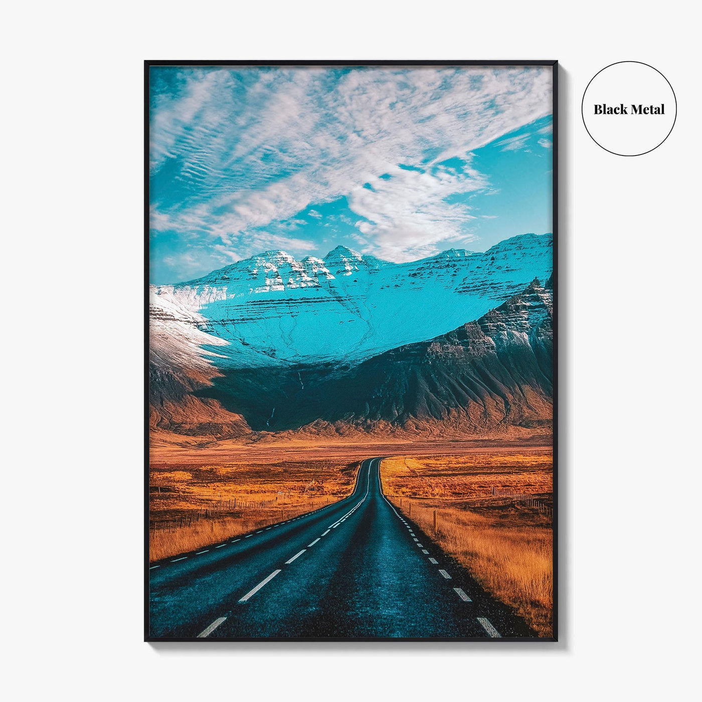 Iceland Fine Art Photo Print, Ring Road Route 1 Mountains, Icelandic Landscape Wall Poster