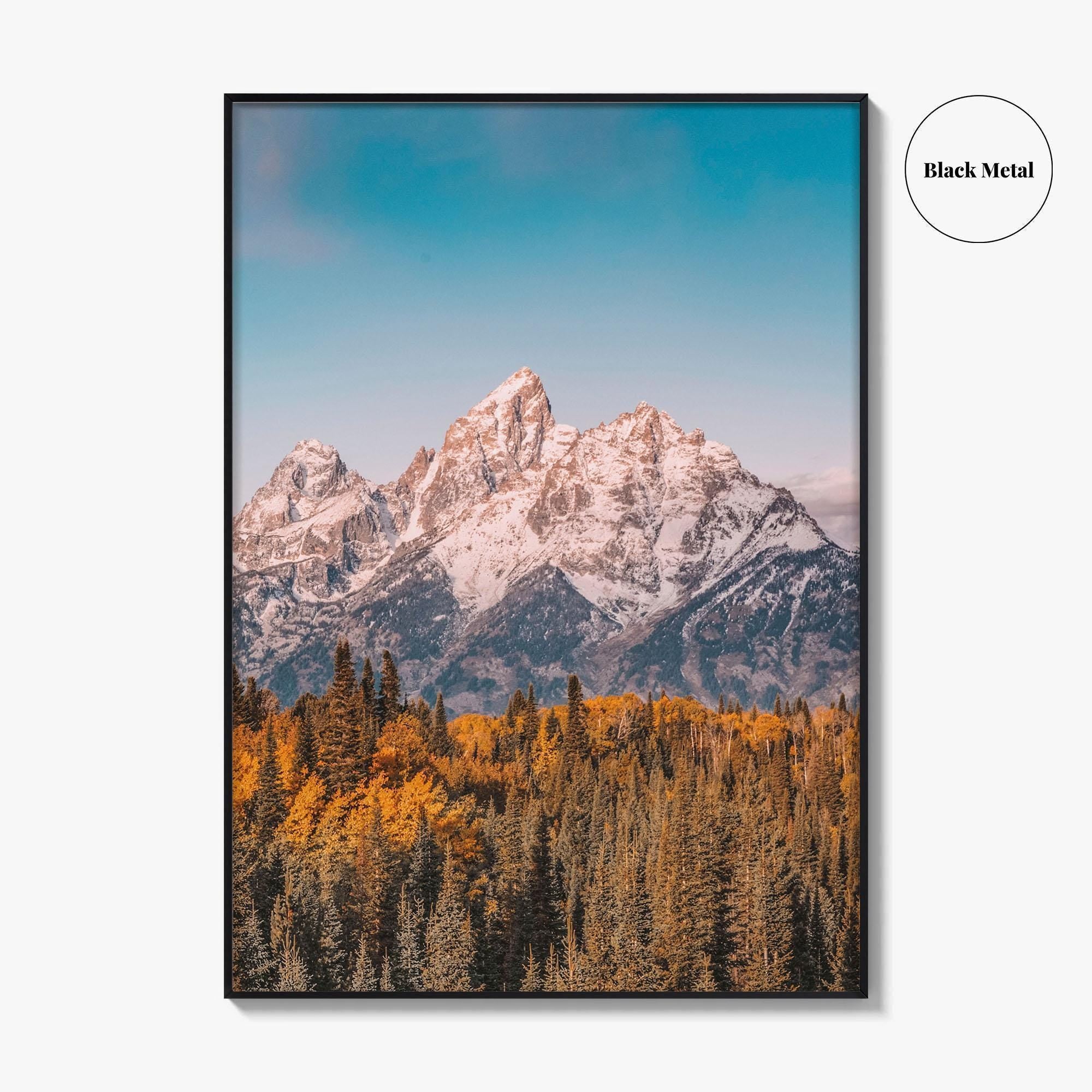 Grand Teton National Park Fine Art Photo Print, Jackson Hole Wyoming USA Poster