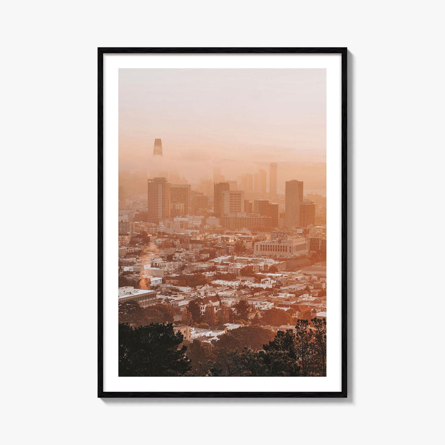 San Francisco Skyline Fine Art Photo Print, Wall Poster, California, USA, Bay Area
