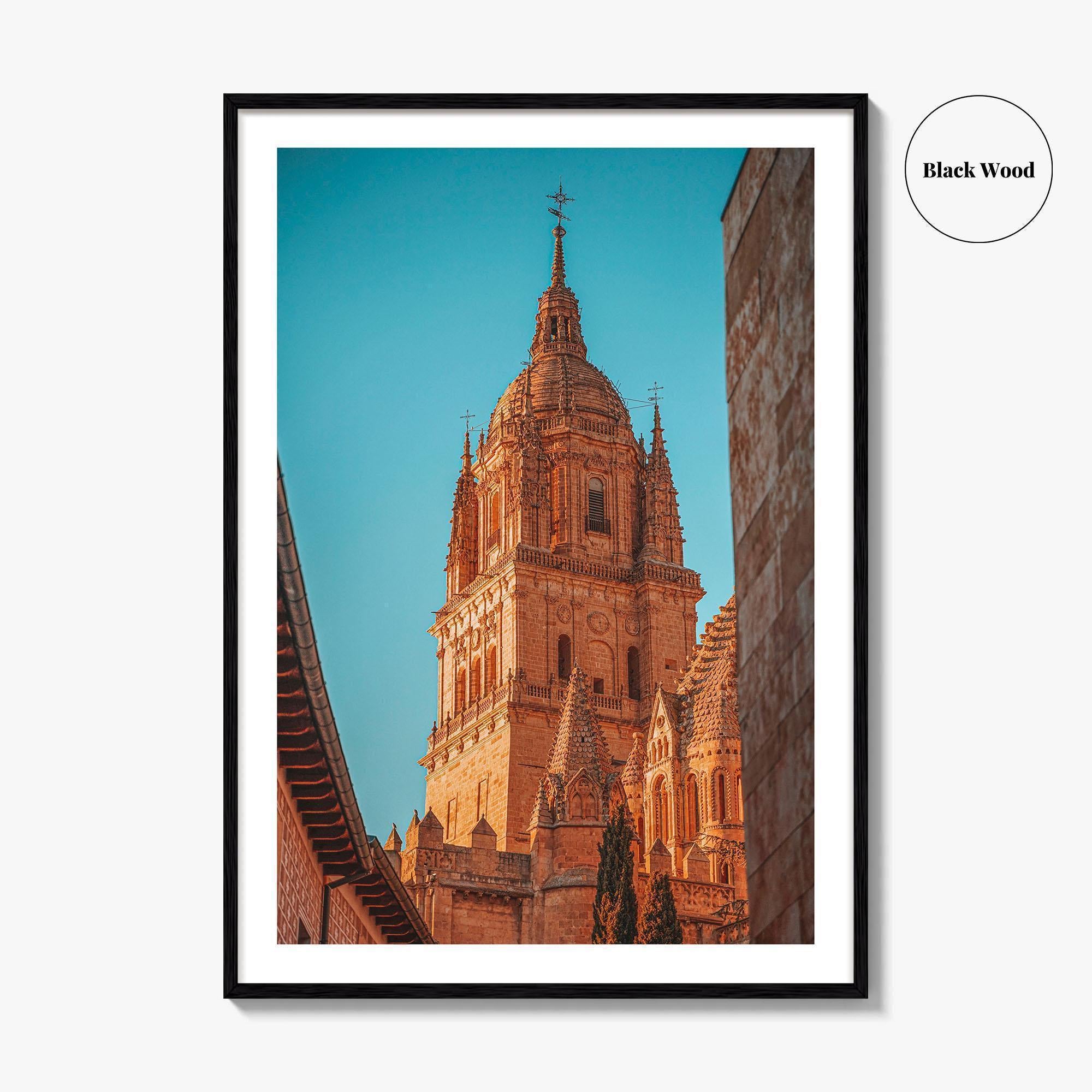 Salamanca Fine Art Photo Print, Cathedral, Spain Wall Decor Poster, Castile and Leon