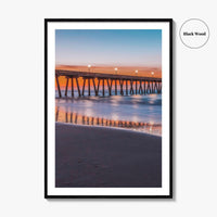 Wrightsville Beach Fine Art Photo Print, Wilmington NC, North Carolina Pier, Wall Decor