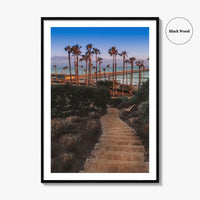 San Clemente Fine Art Photo Print, Pier, Orange County California USA Wall Decor Poster