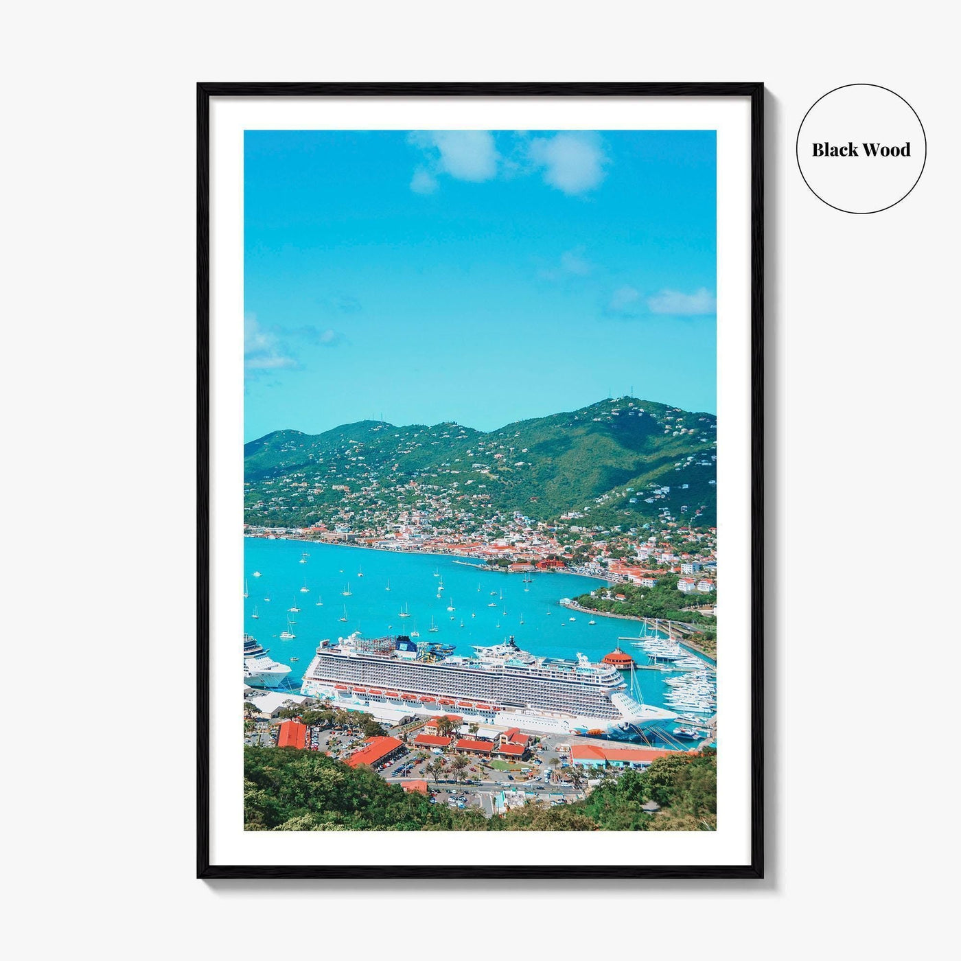 St Thomas Fine Art Photo Print, US Virgin Islands, Caribbean Wall Decor Poster