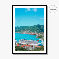 St Thomas Fine Art Photo Print, US Virgin Islands, Caribbean Wall Decor Poster